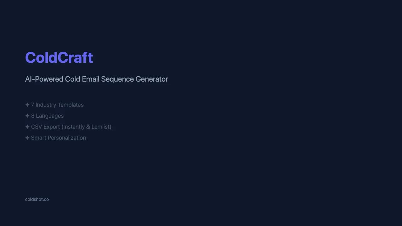 ColdCraft Screenshot