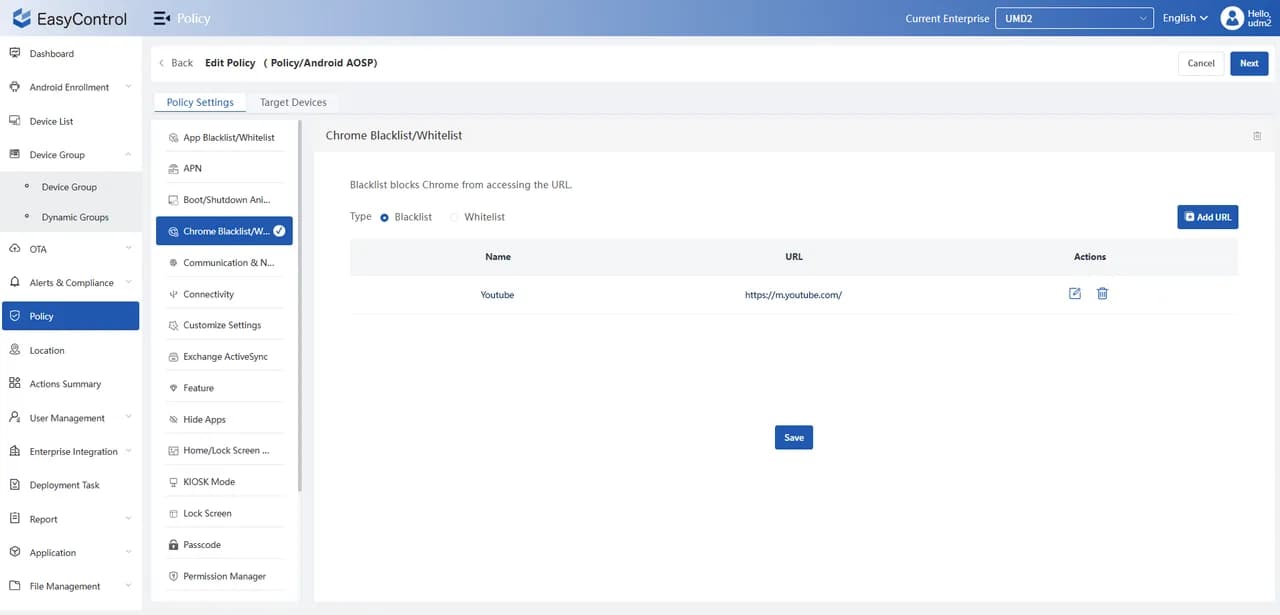 EasyControl Screenshot
