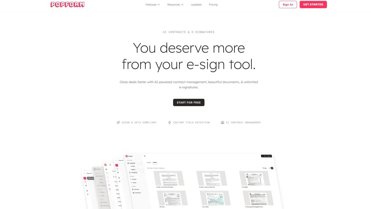 Popform Screenshot
