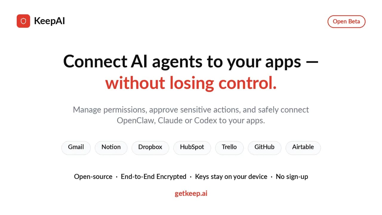 KeepAI Screenshot
