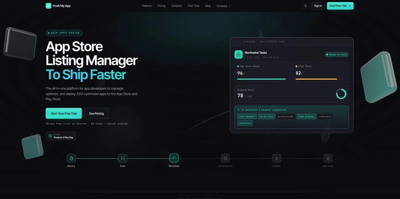 Push My App Screenshot