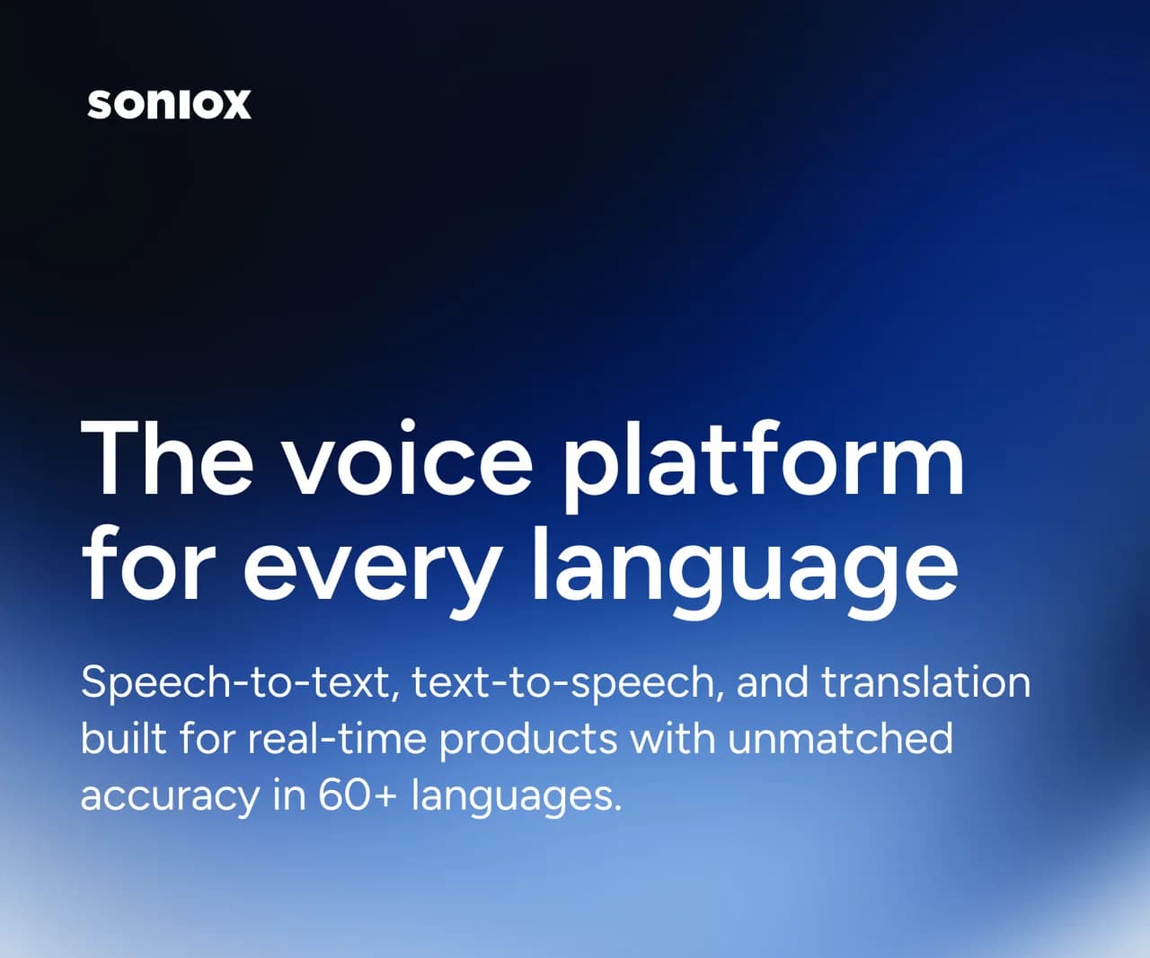 Soniox Screenshot