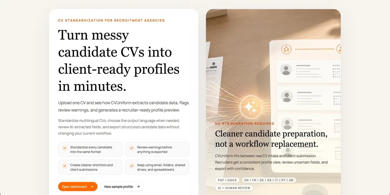 CVUniform Screenshot
