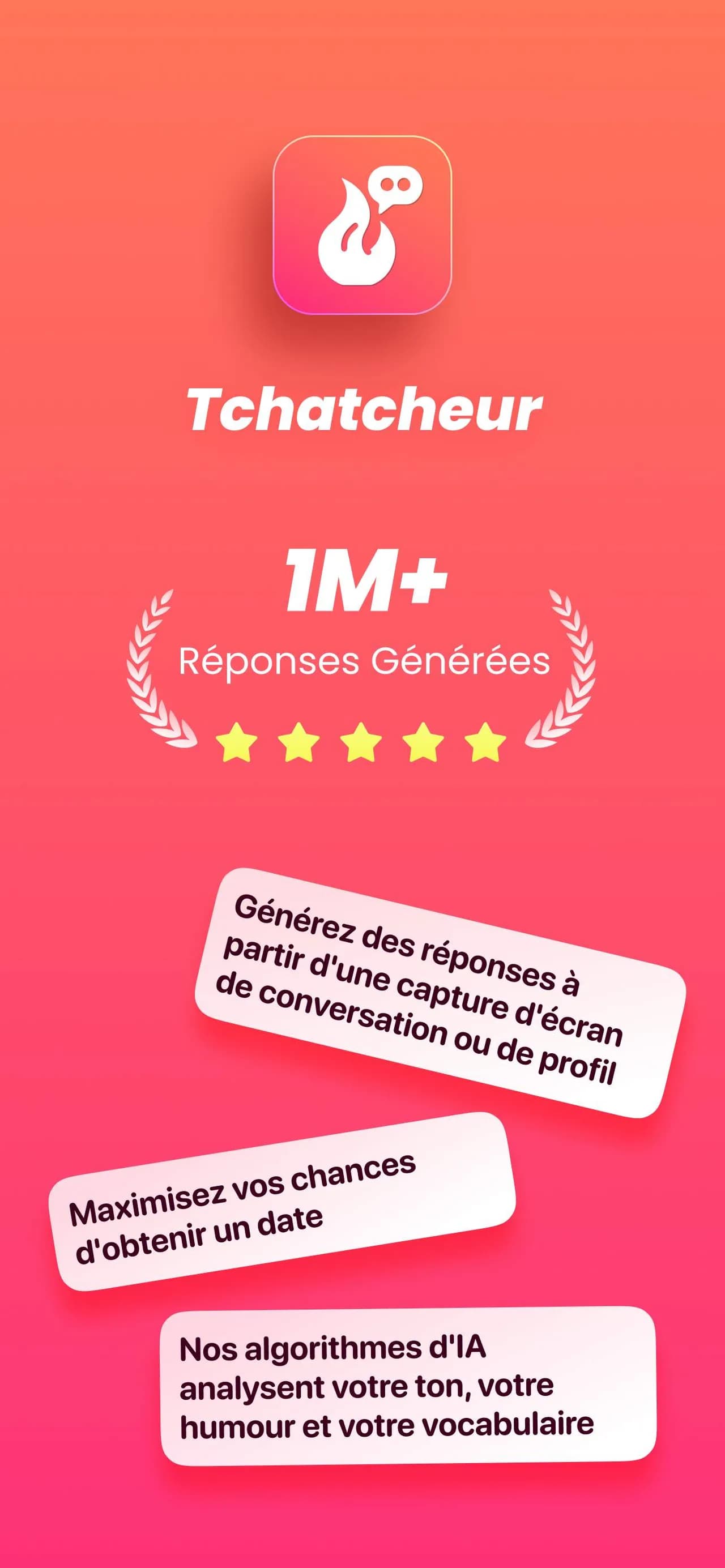 Rizz app - Tchatcheur