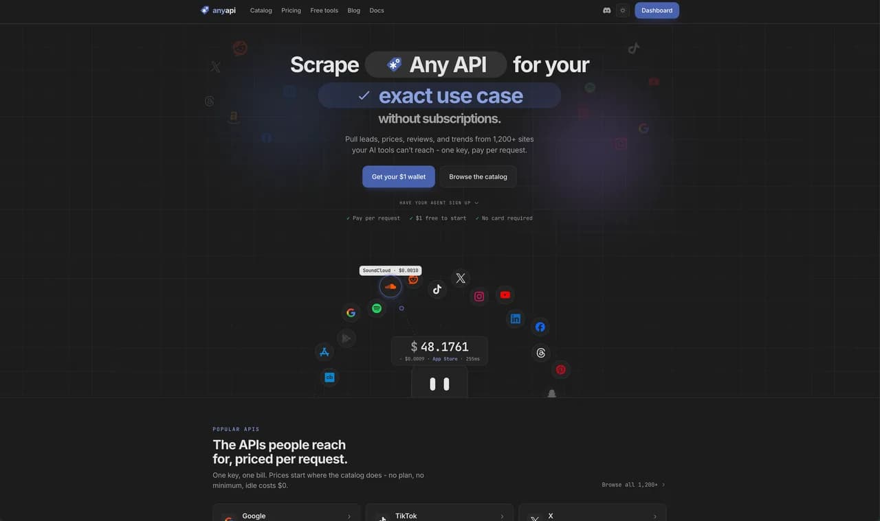 AnyAPI Screenshot