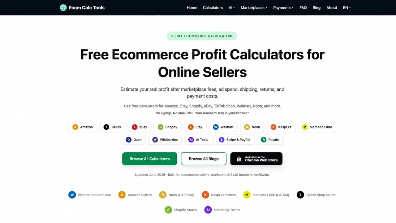 EcomCalcTools