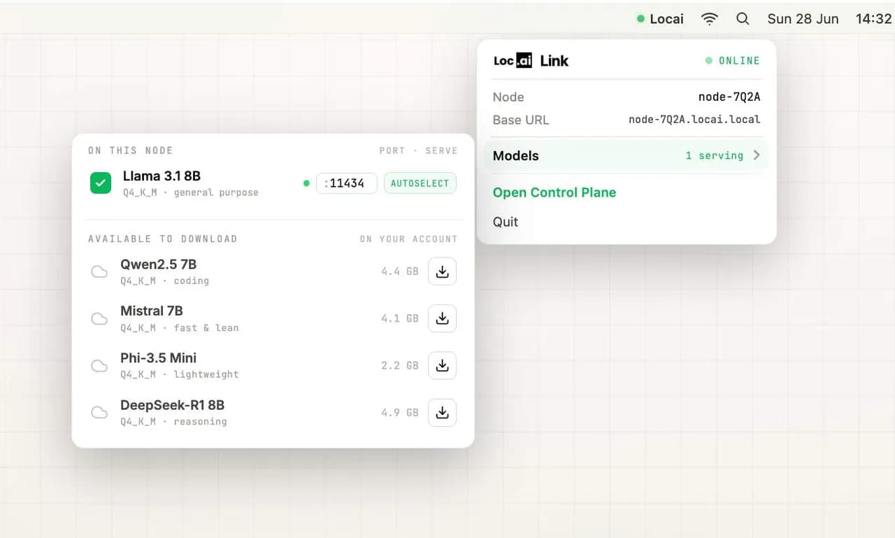 Locai Screenshot