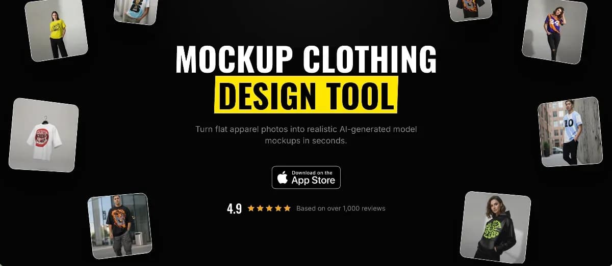 Mockup Clothing Design Tool