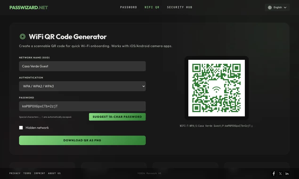PassWizard Screenshot