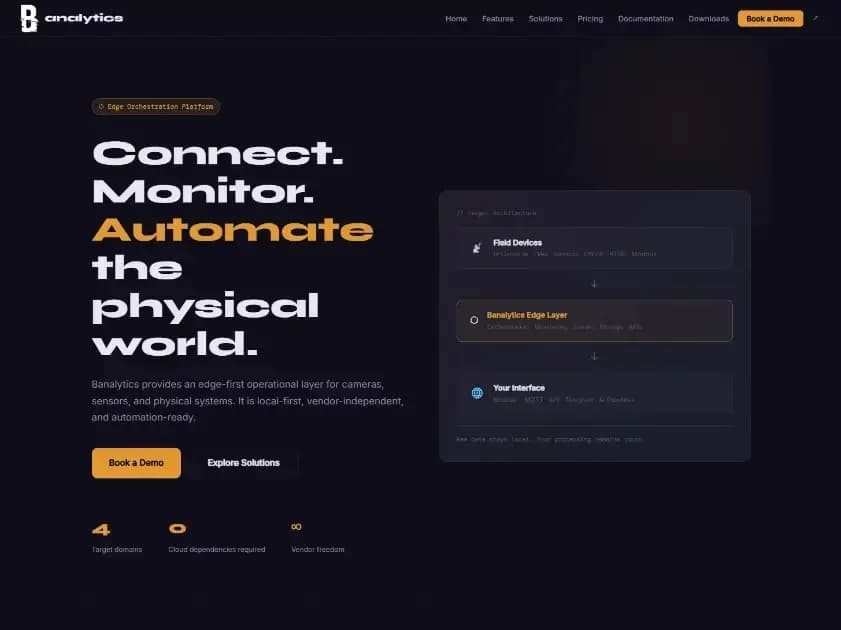 Banalytics Screenshot