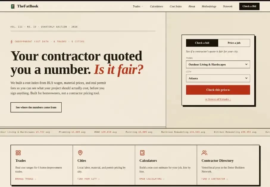 TheFatBook Screenshot