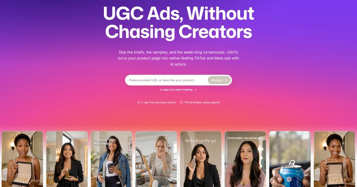 UGCfy AI Screenshot