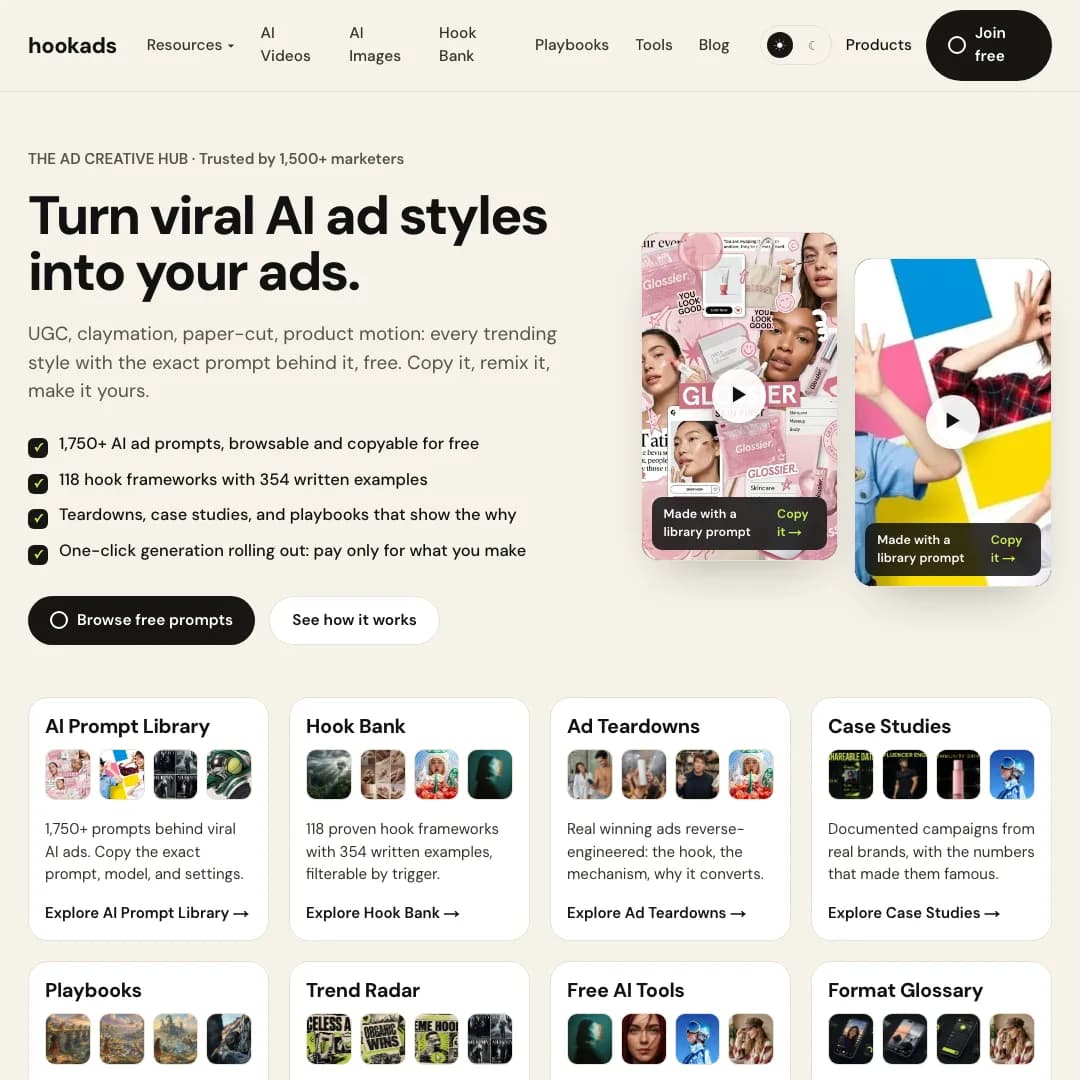 HookAds Screenshot