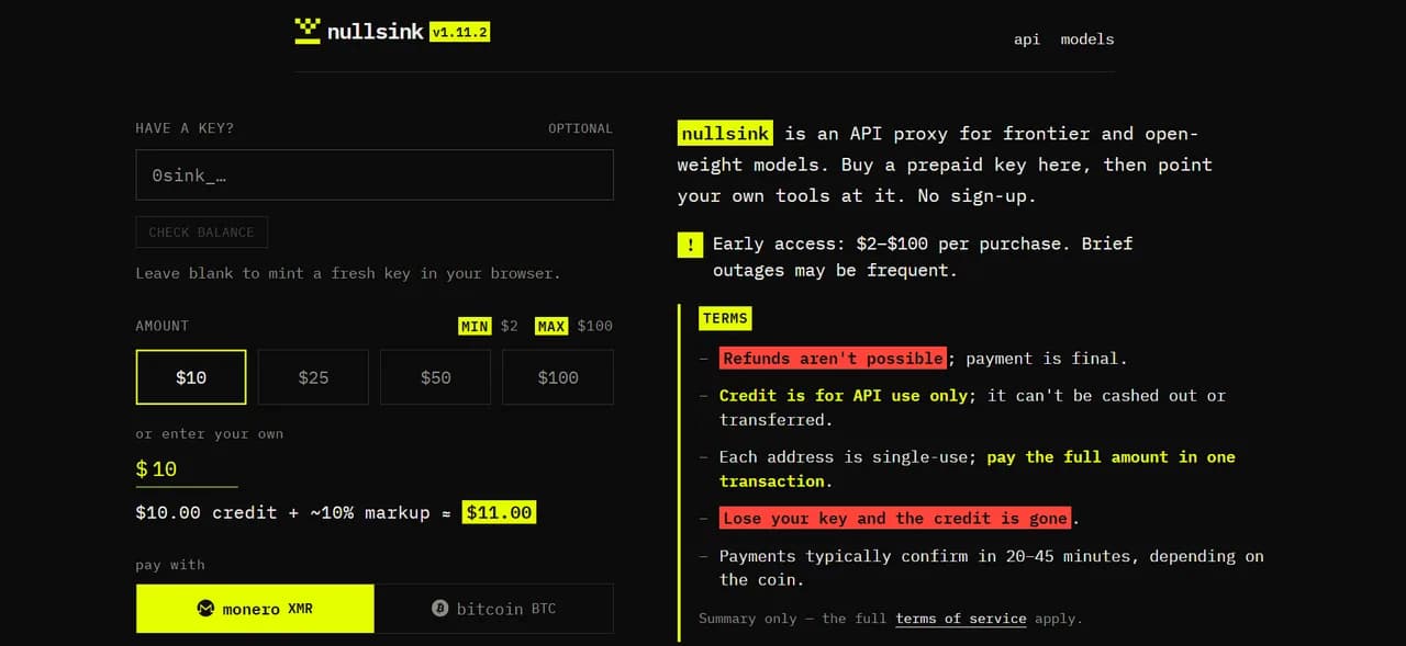 nullsink Screenshot