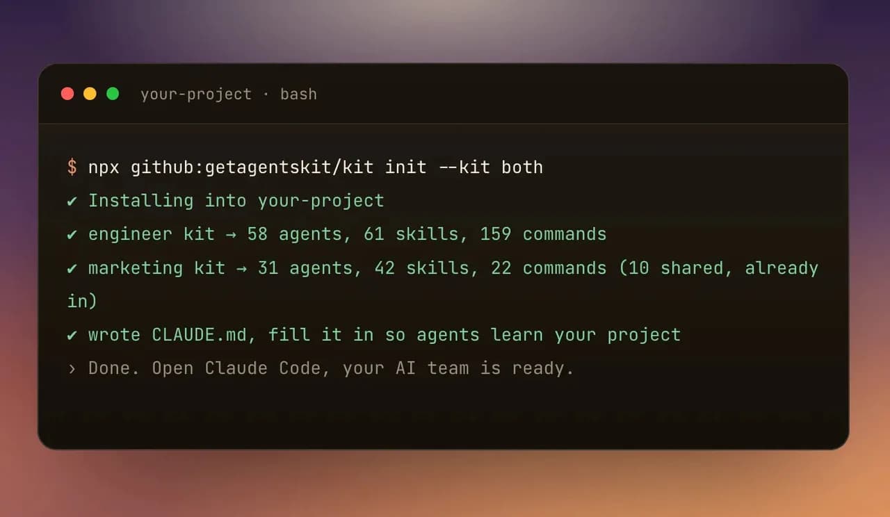 AgentsKit Screenshot