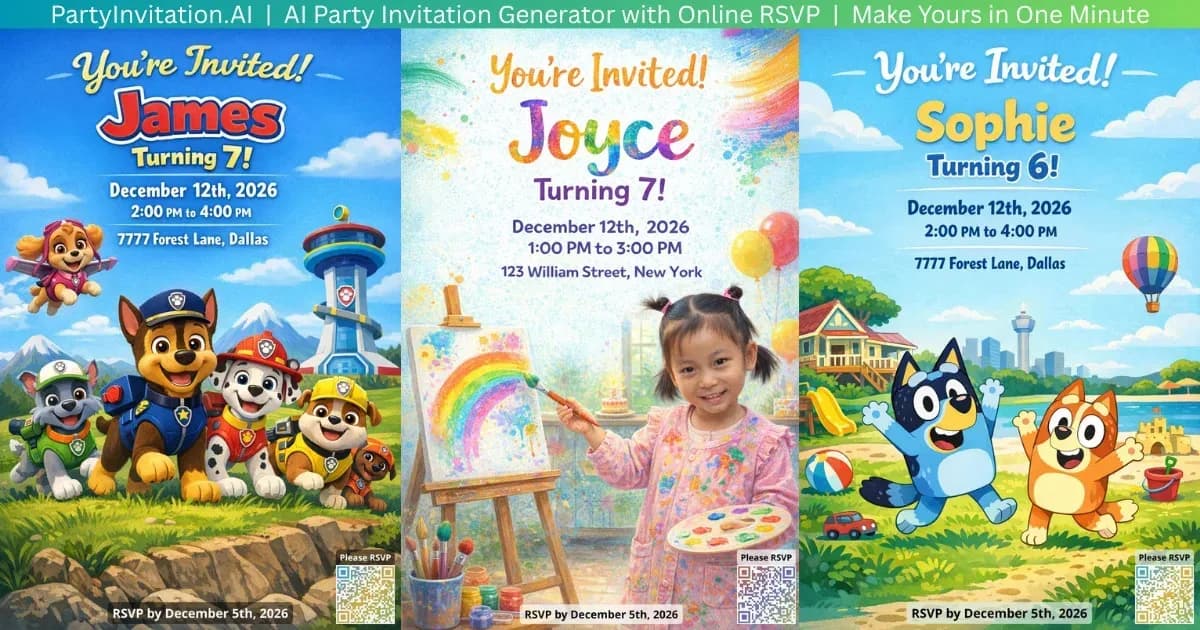 Party Invitation AI