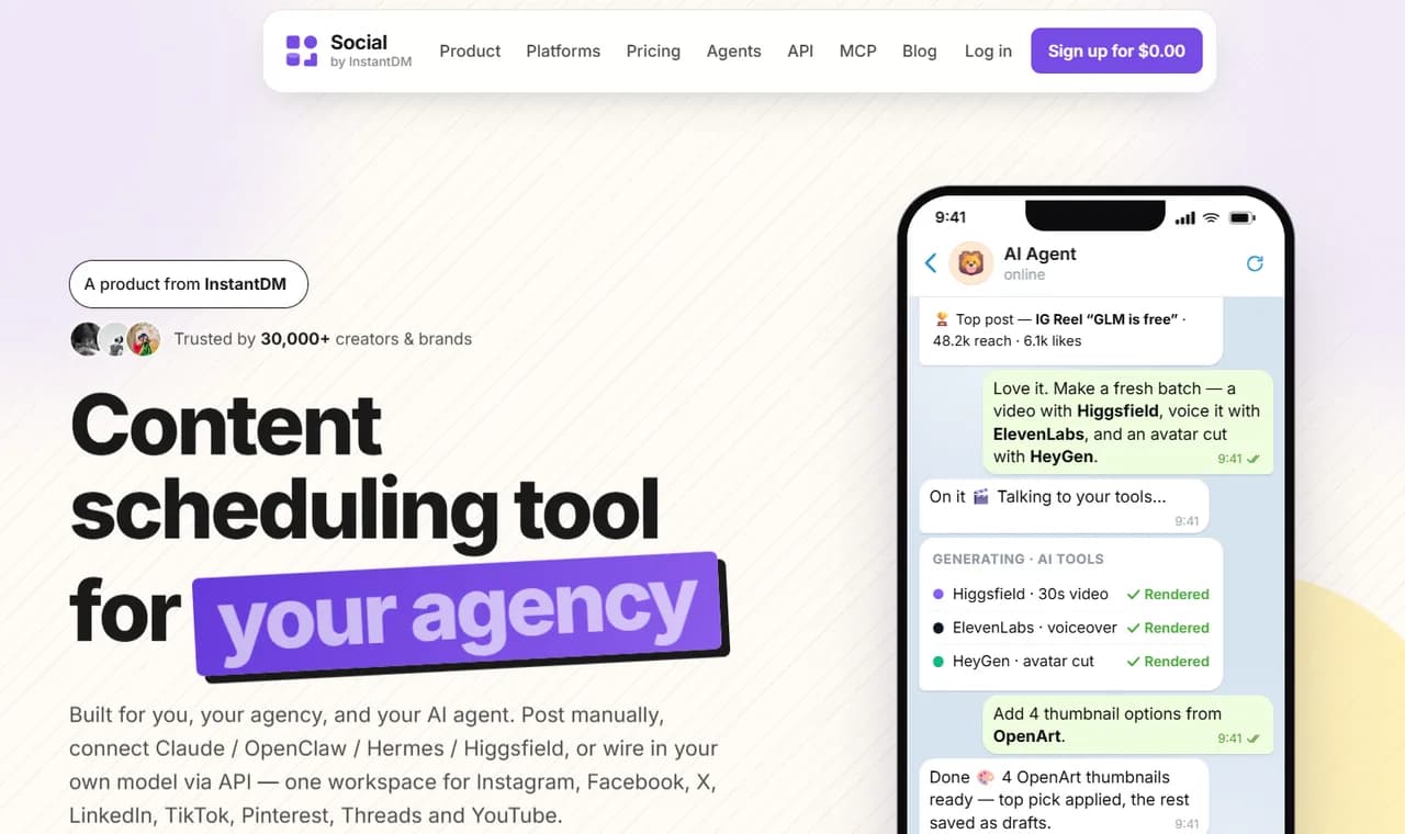 Social by InstantDM Screenshot