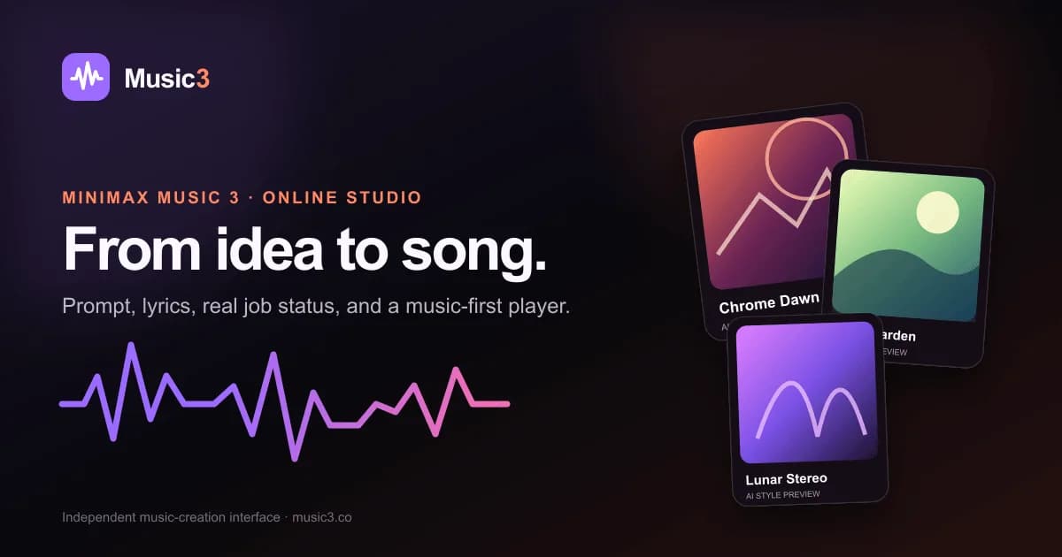 Music 3 AI Music Generator
