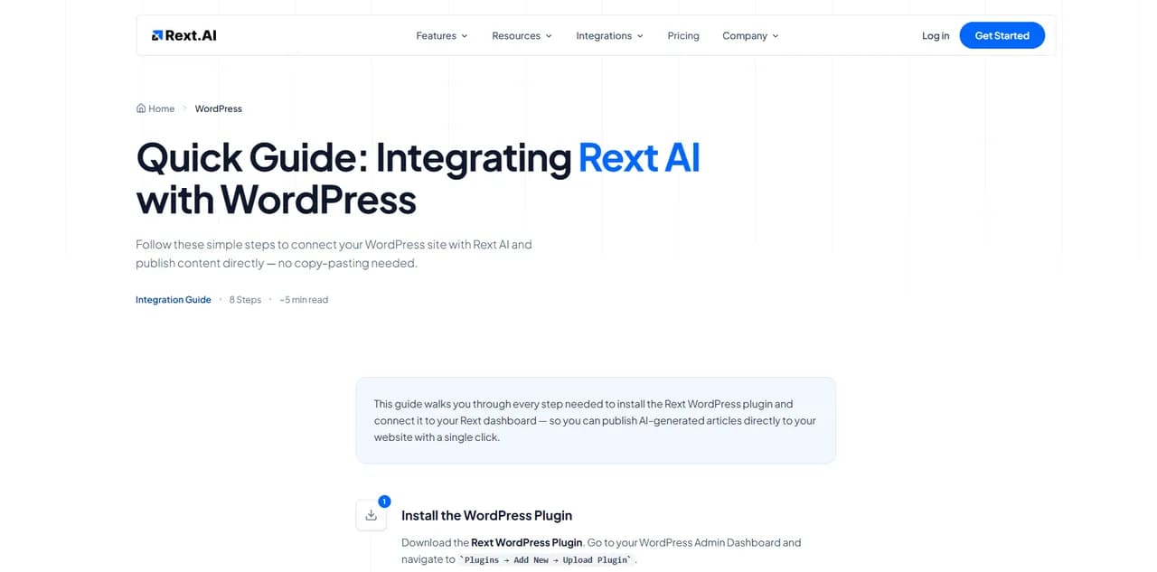 Rext AI Screenshot