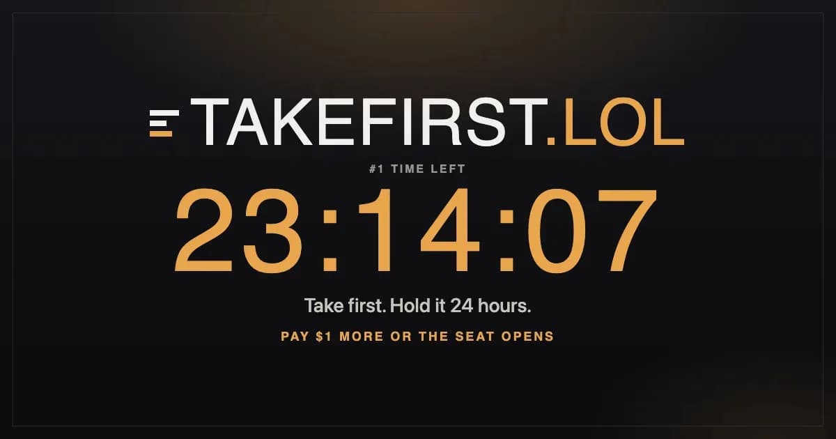 TakeFirst.lol