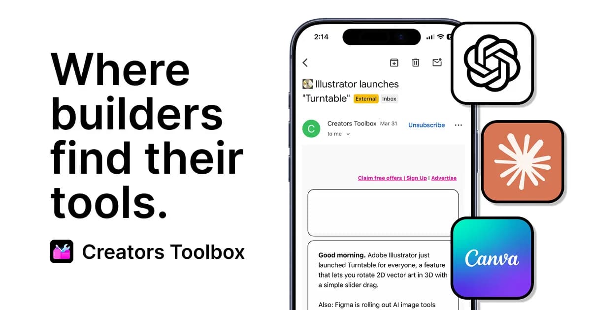 Creators Toolbox Screenshot