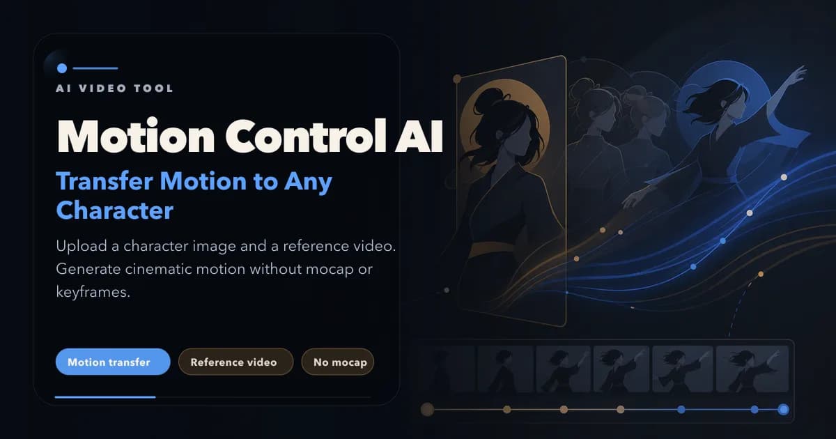 Motion Control AI Screenshot