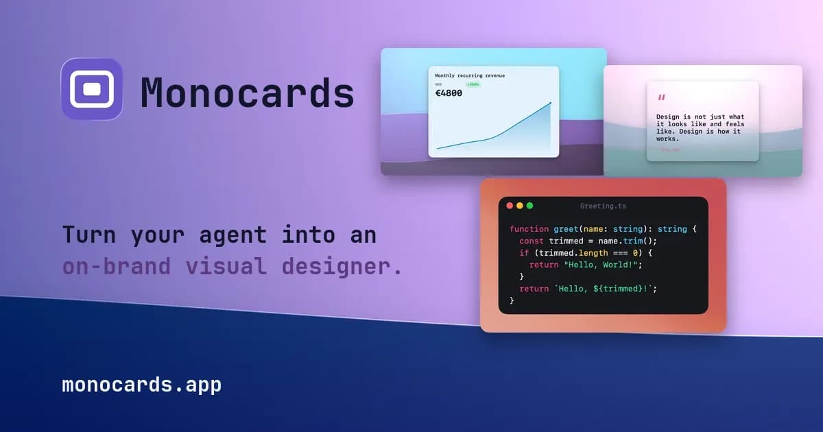 Monocards Screenshot