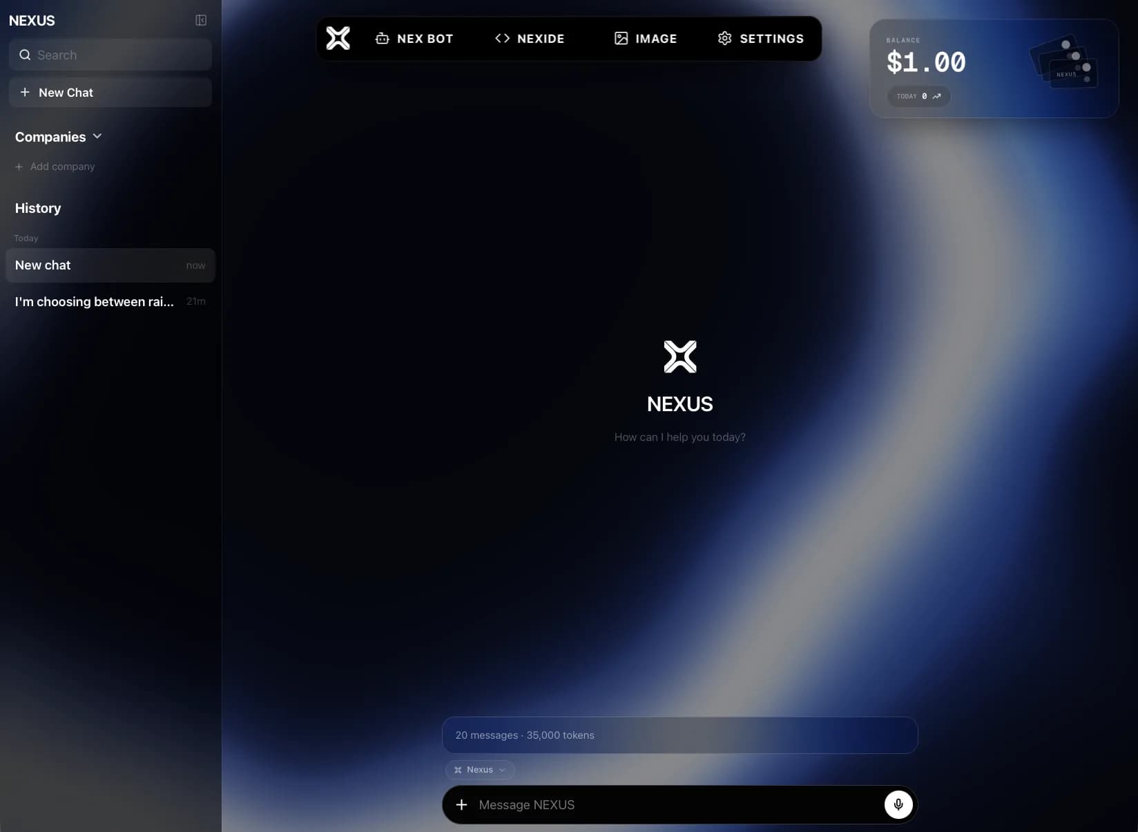 NexusAXI Screenshot