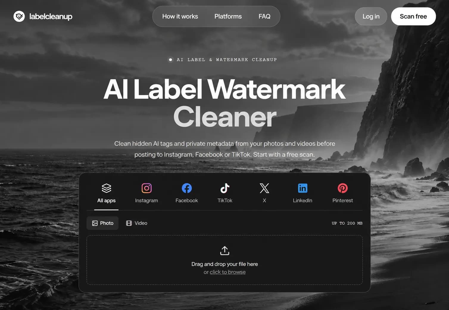 Label CleanUp Screenshot