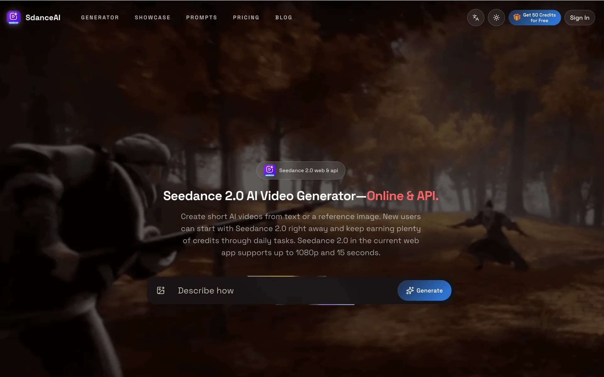 SdanceAI Screenshot