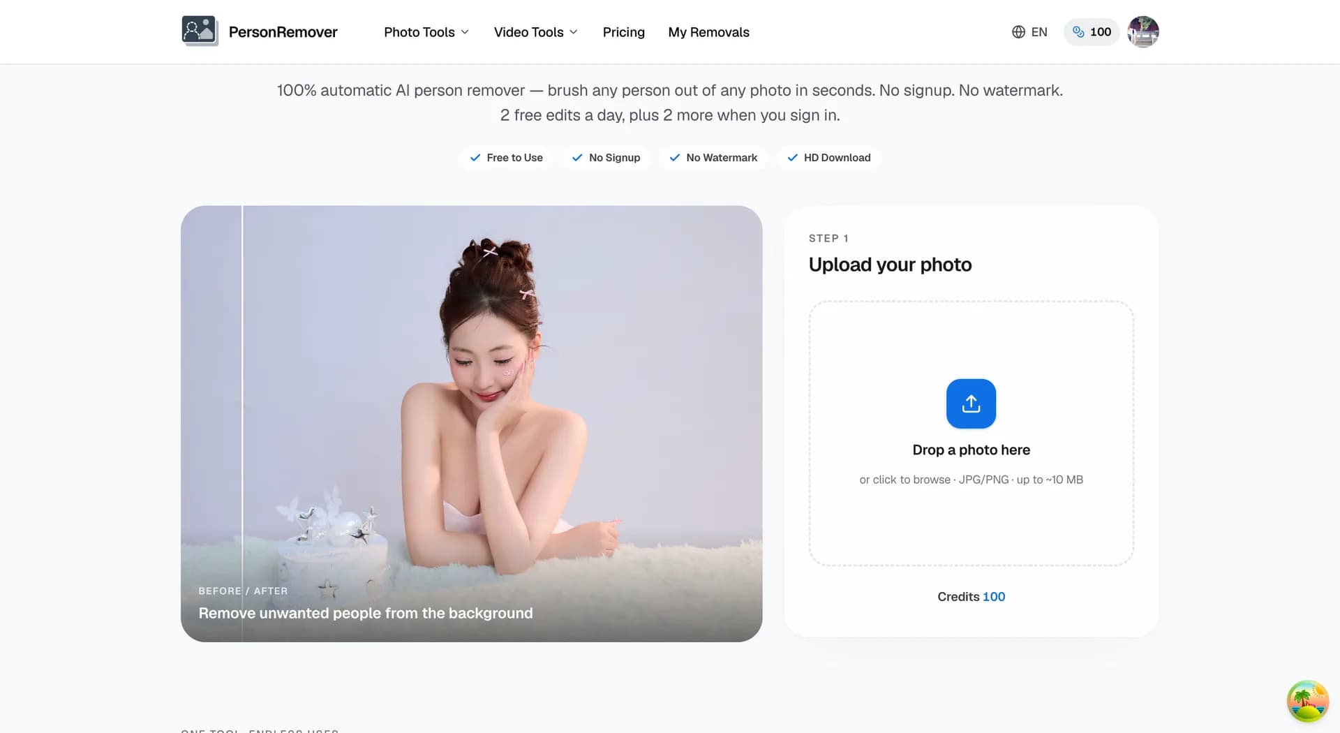 Person Remover Screenshot