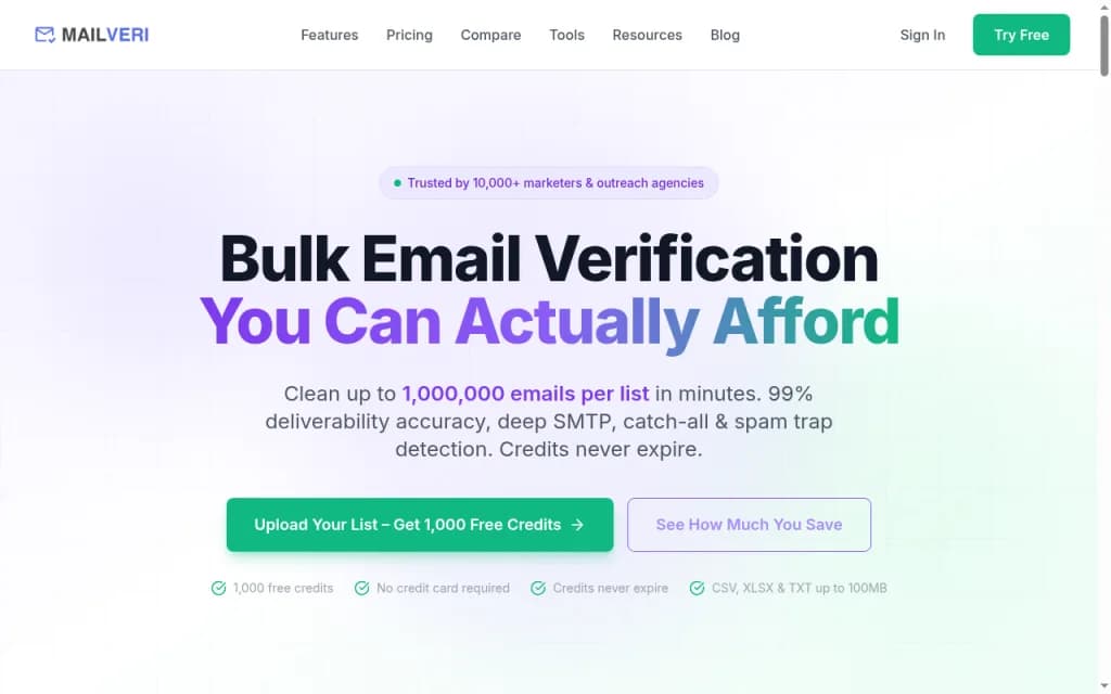 MailVeri Screenshot