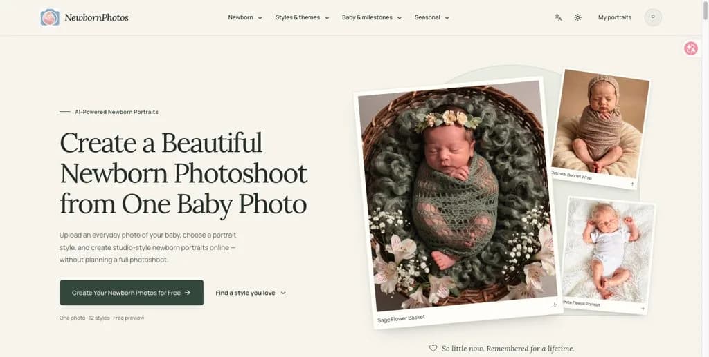NewbornPhotos Screenshot
