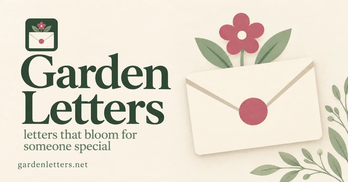 Garden Letters Screenshot