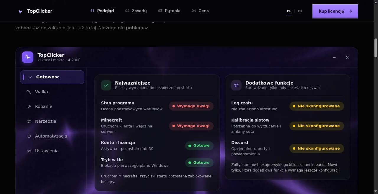 TopClicker Screenshot