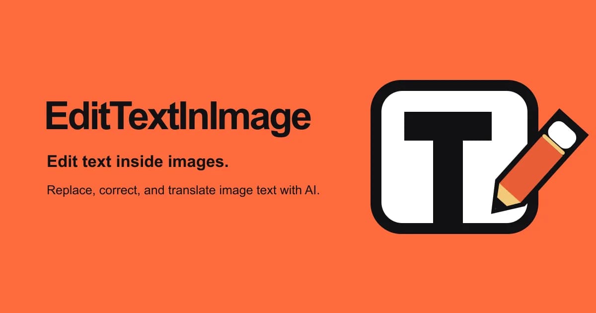 EditTextInImage Screenshot