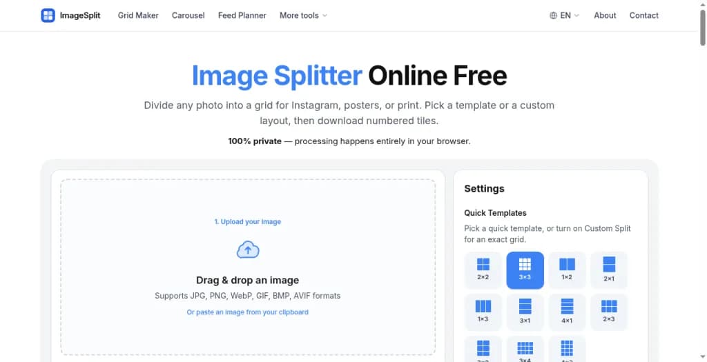 ImageSplit Screenshot
