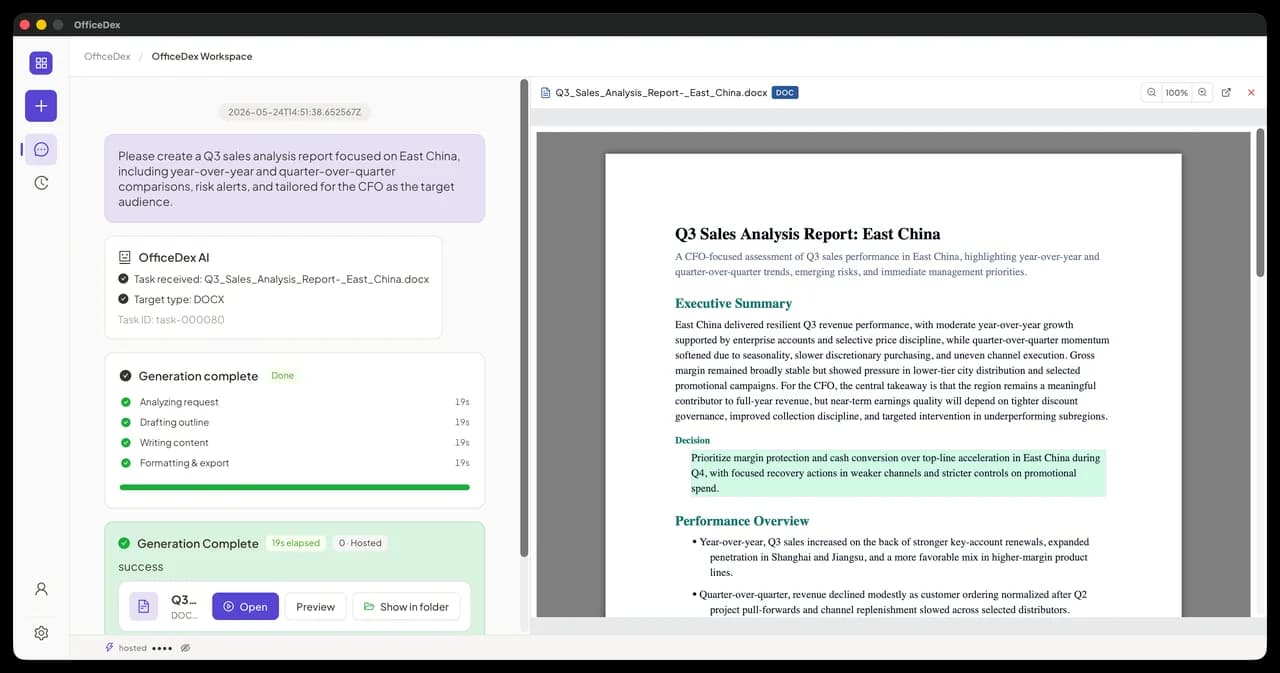 OfficeDex Screenshot