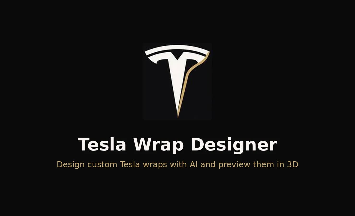 Tesla Wrap Designer Screenshot