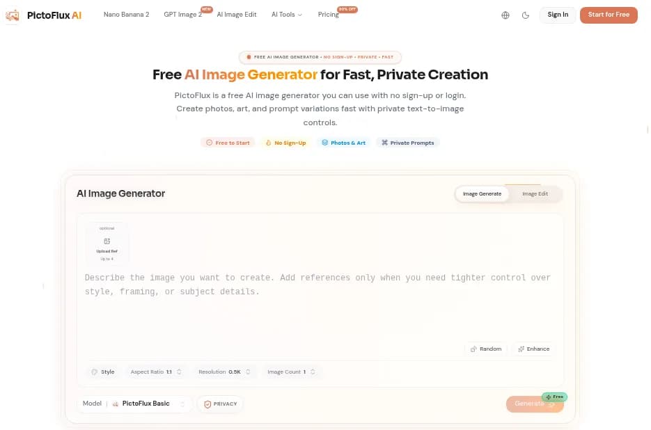 PictoFlux AI