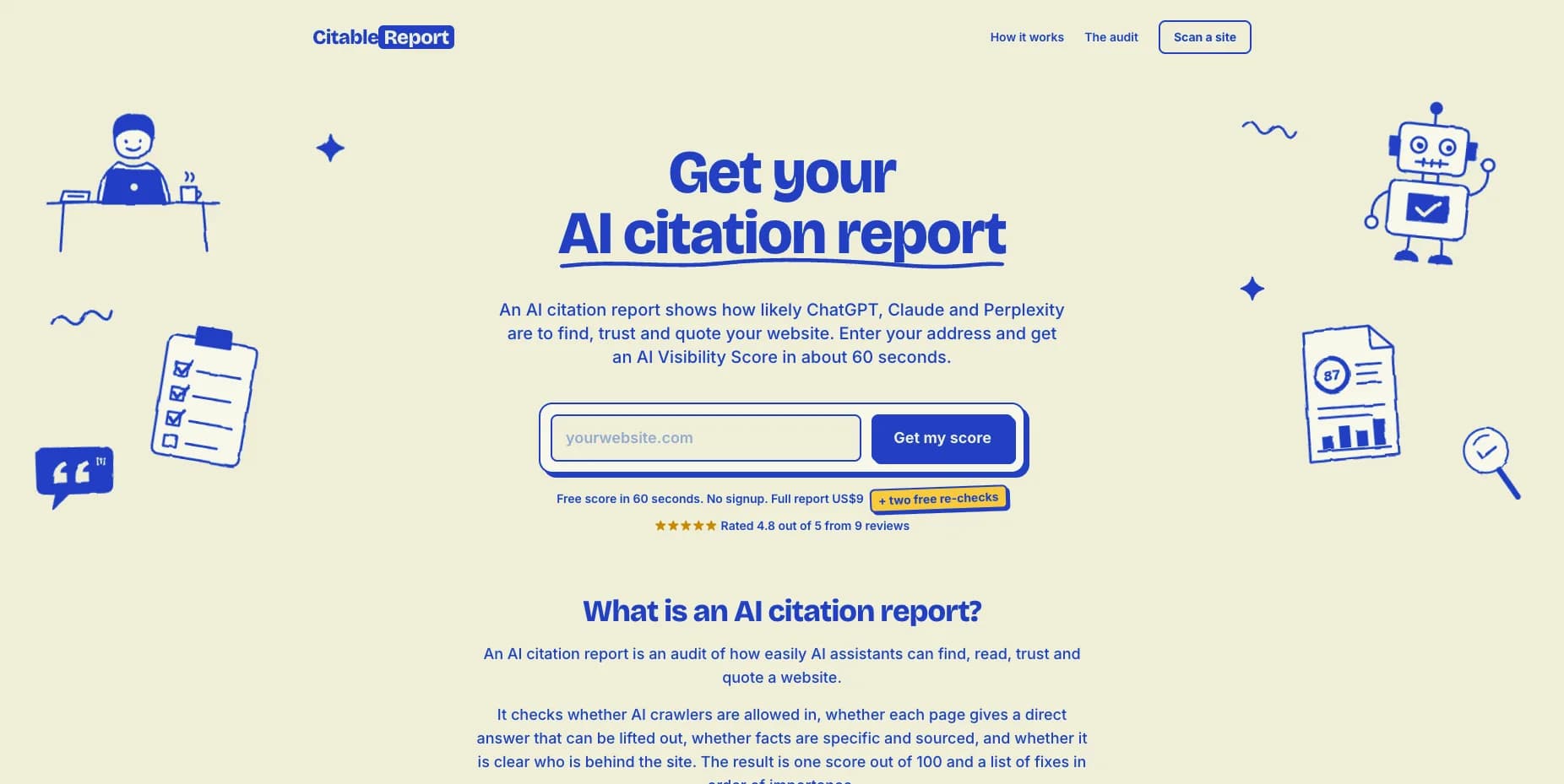 CitableReport Screenshot