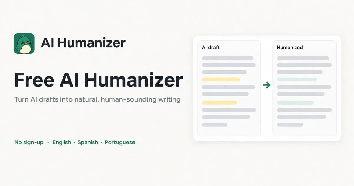 AI Humanizer Screenshot