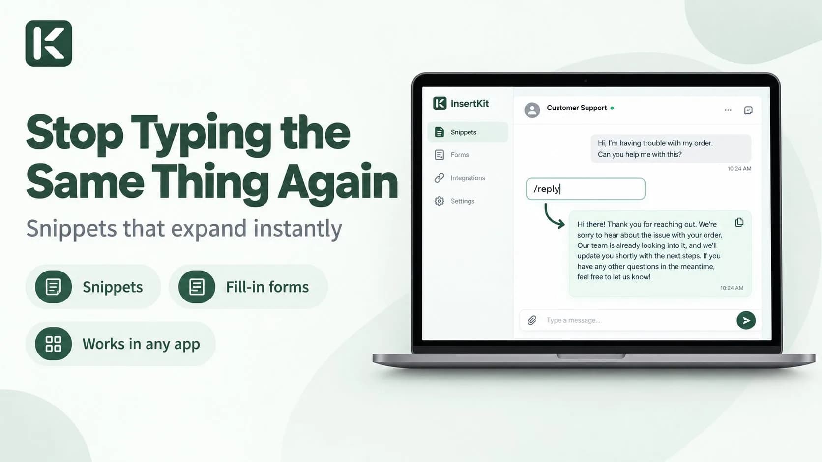 InsertKit Screenshot