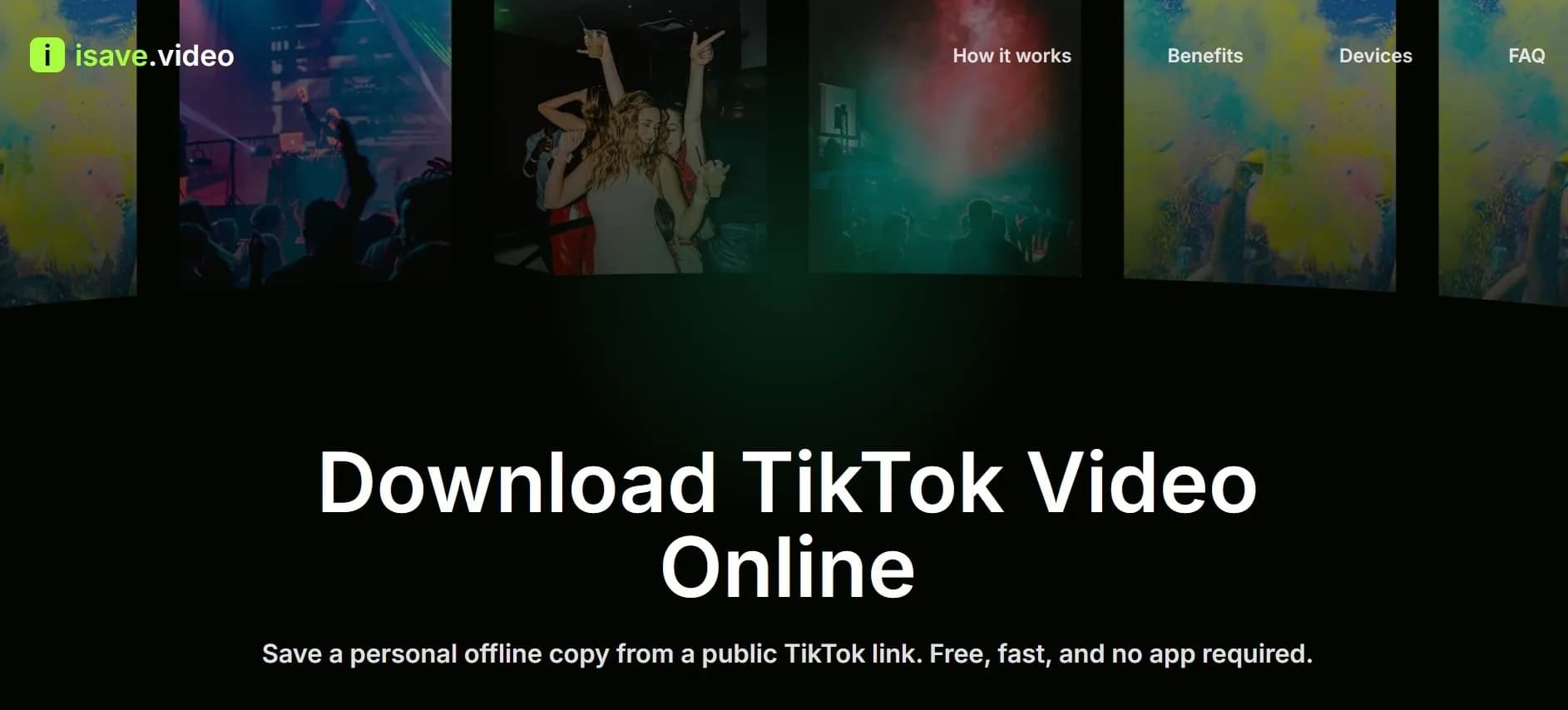 iSave Video Screenshot