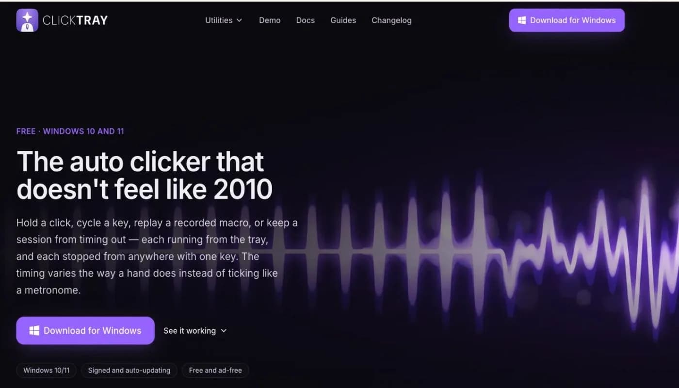 ClickTray Screenshot