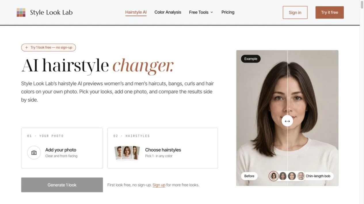 Style Look Lab Screenshot