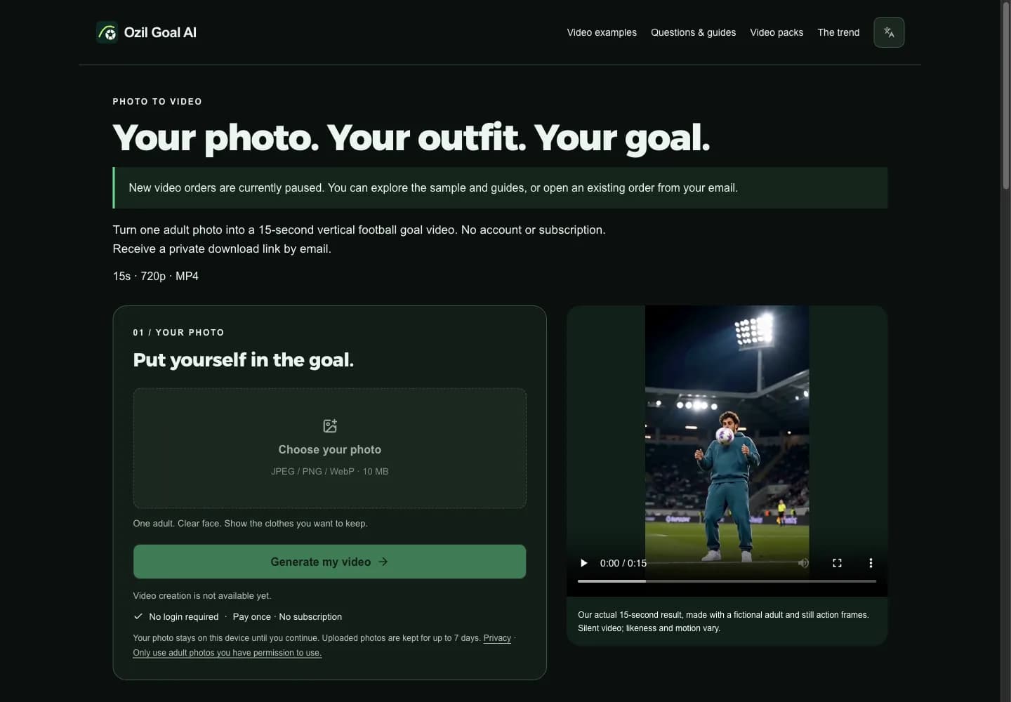 Ozil Goal AI Screenshot