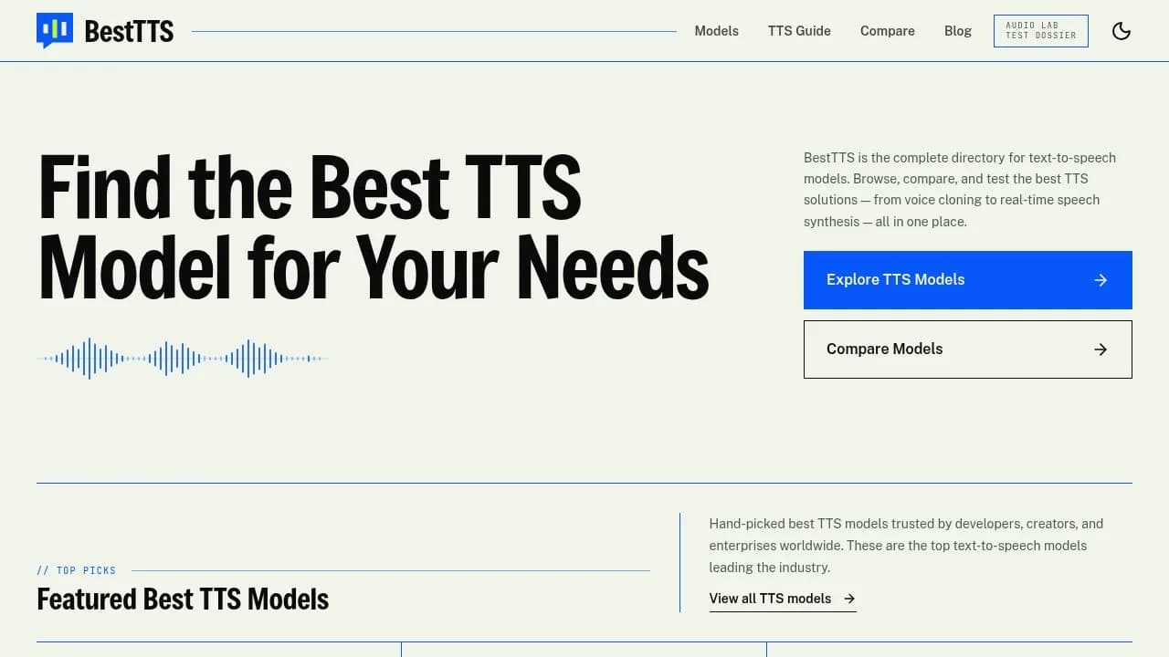 BestTTS Screenshot