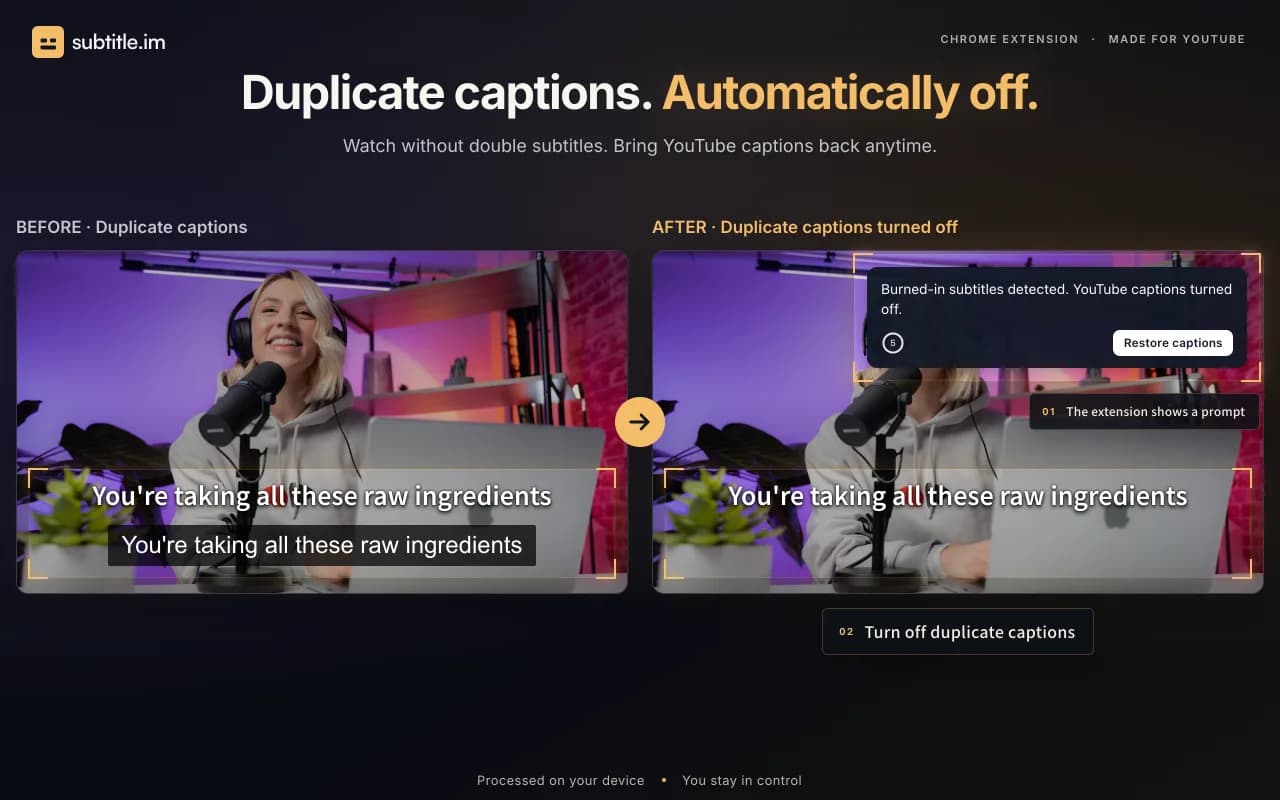 subtitle.im Screenshot