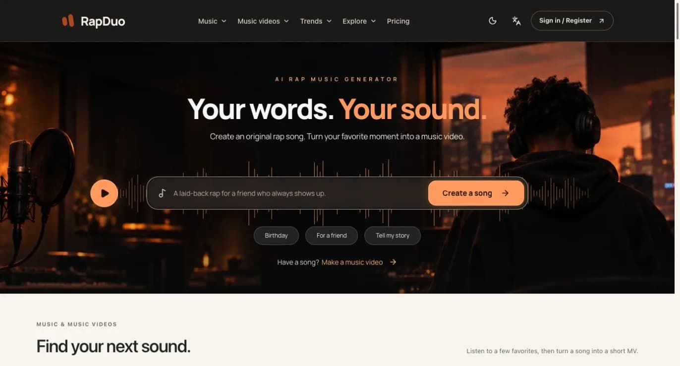 RapDuo Screenshot